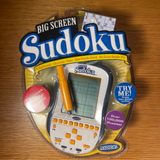 Radica Big Screen Sudoku 2005 Brand New Factory Sealed 4 Skill Levels