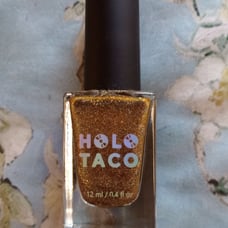 Holo Taco First Anniversary Gold Flakie Taco
