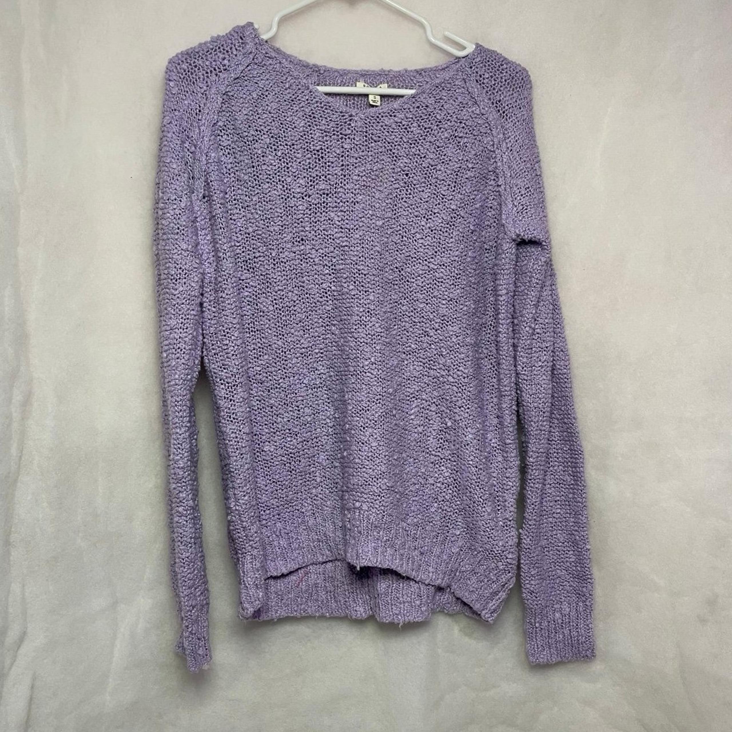 Sonoma | Women’s | S | Lavender | V-Neck Knit Sweater