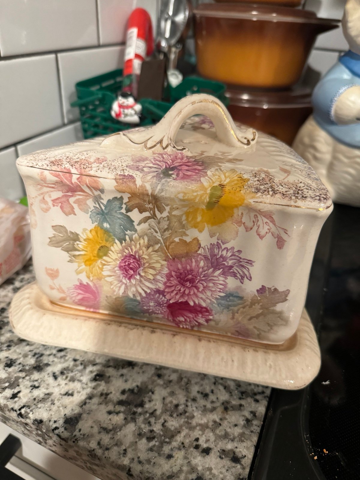 Antique cheese keeper