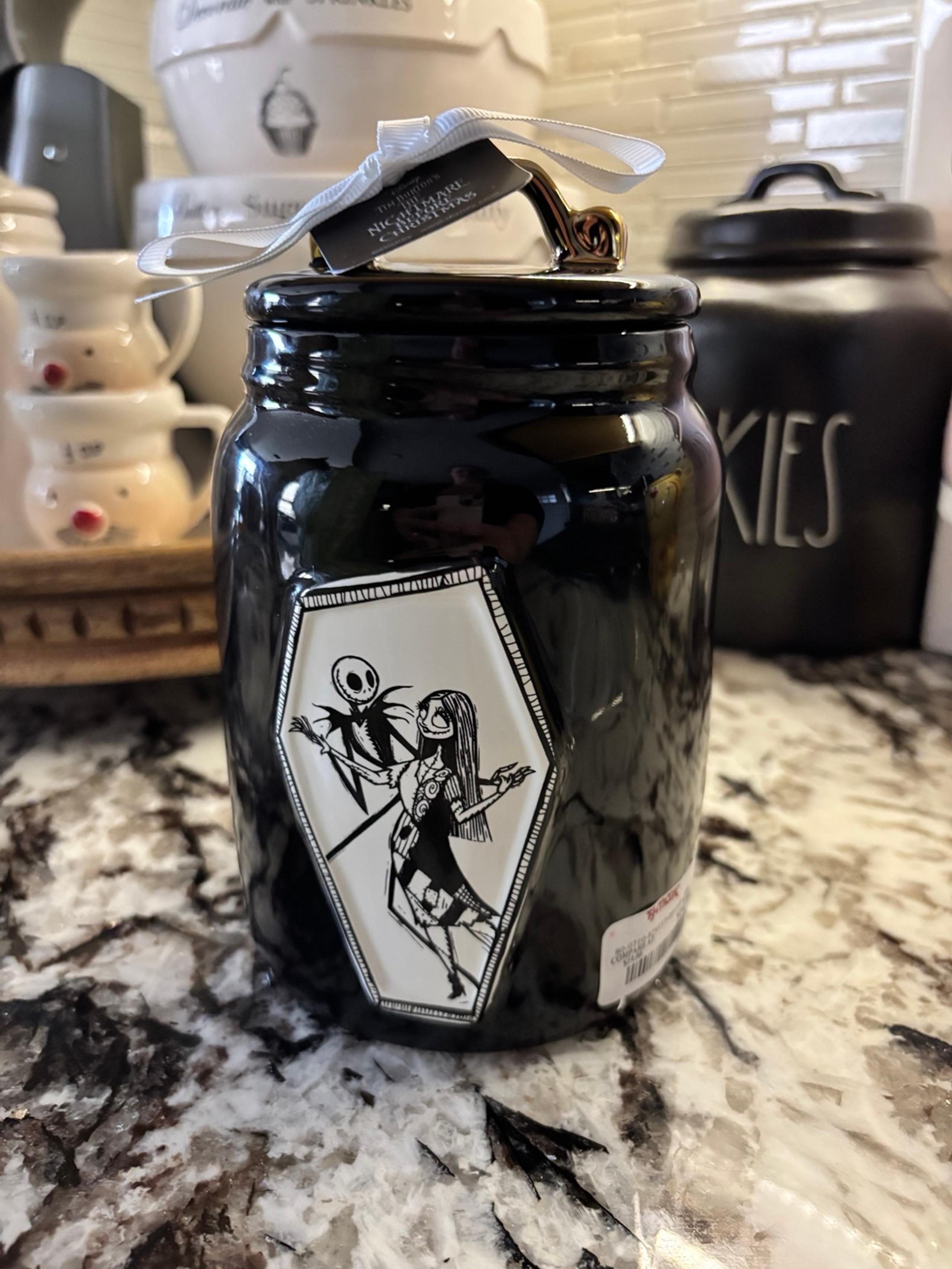 Rae Dunn Nightmare Before Christmas canister
