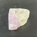 Purple and white kunzite specimen -A129
