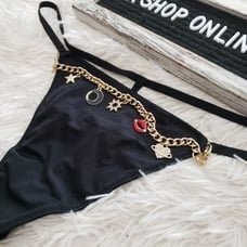 Victoria Secret Very Sexy Charm Chain G String Thong Small