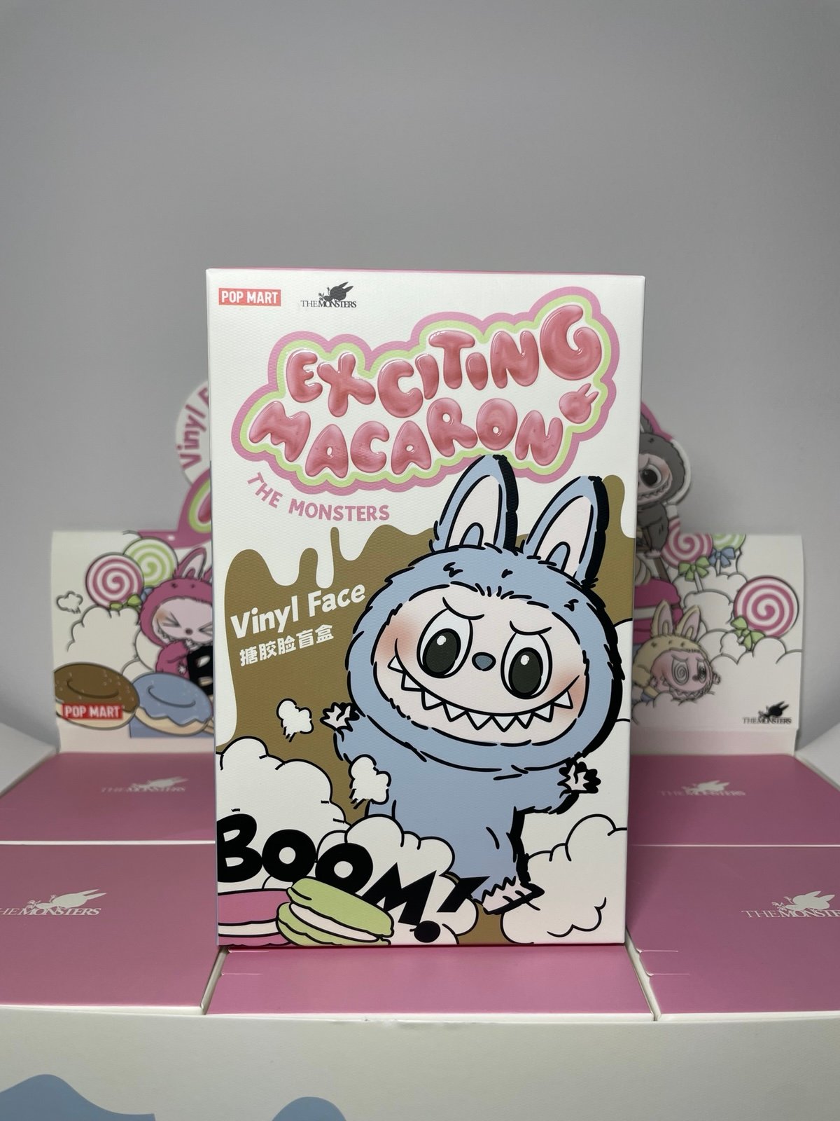Labubu The Monsters - Exciting Macaron Vinly Face Blind Box (USA Authentic)