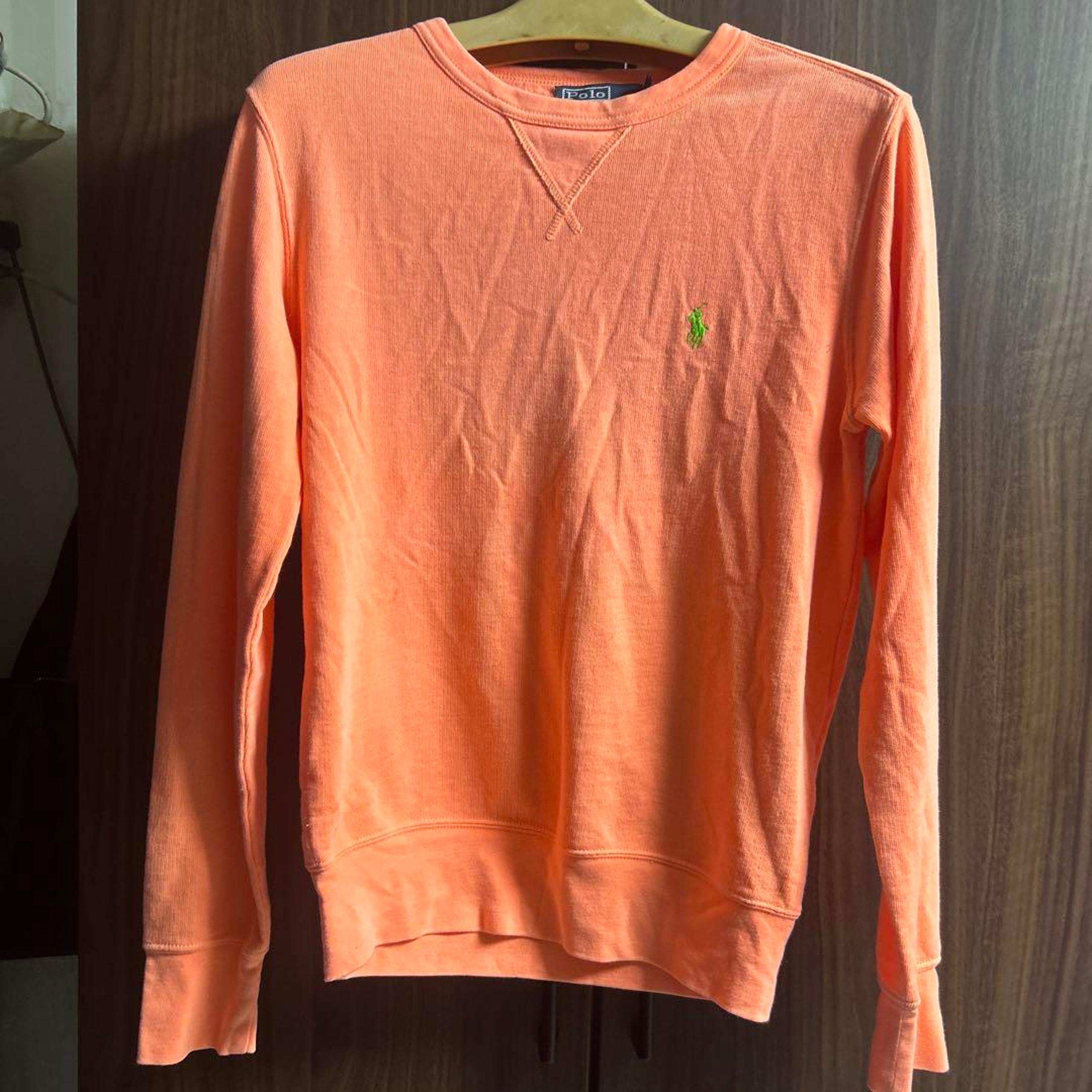 Ralph Lauren Orange Sweatshirt XS