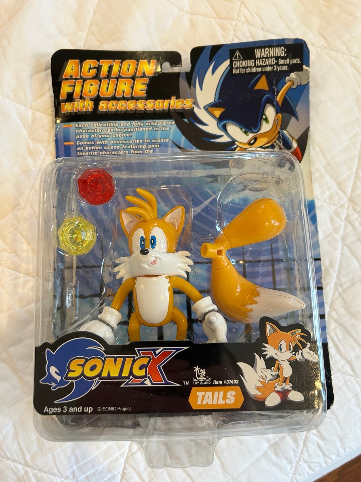 CHECK DESC Toy Island Sonic X Tails ( OPEN BOX )