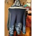 Anthropologie Sleeping on Snow Navy White Gray Open Cardigan Sweater