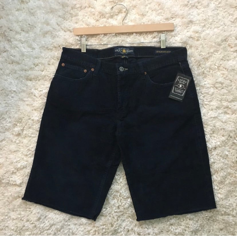 Lucky Brand Mens Cord Shorts NWT
