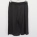 Edward Womens 8 Black Crocheted 100% Linen Wide Leg Cropped Capri Pants NEW