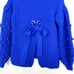 Sachin & Babi Griffin Knit Mock Neck Sweater in Blue Size XS