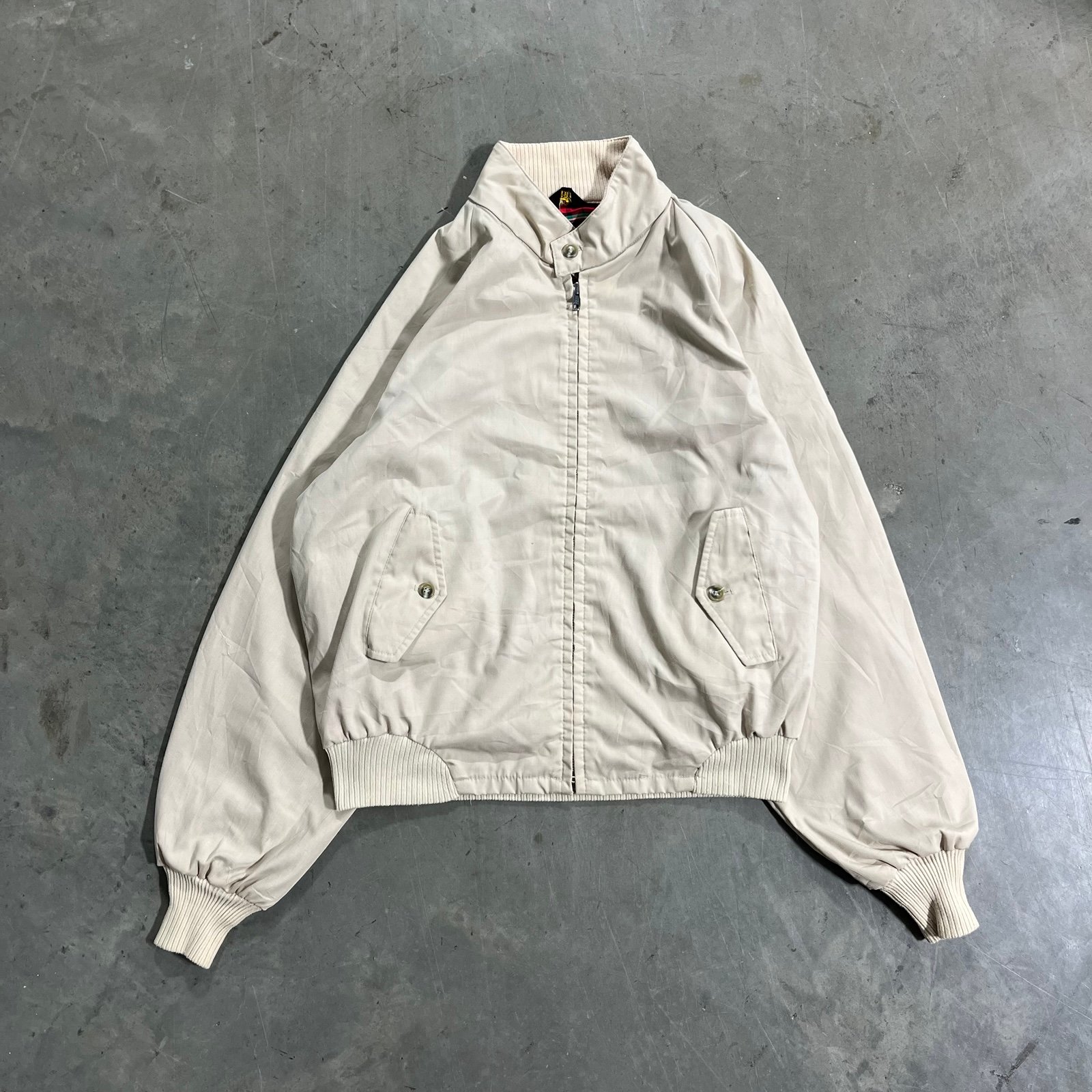 Vintage 80s boxy crop sir Jack work jacket