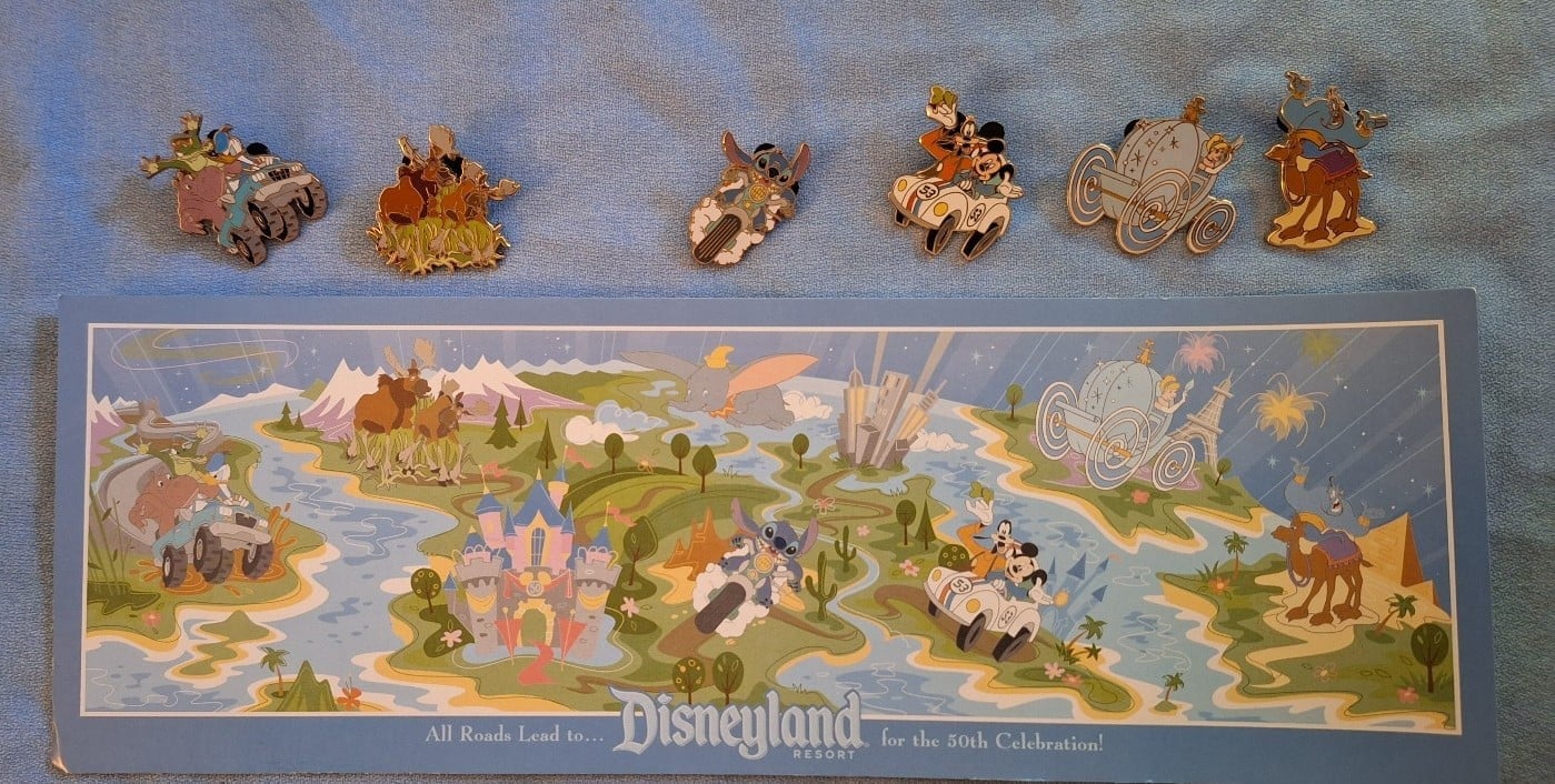 Disney Happiest Homecoming on Earth Pins