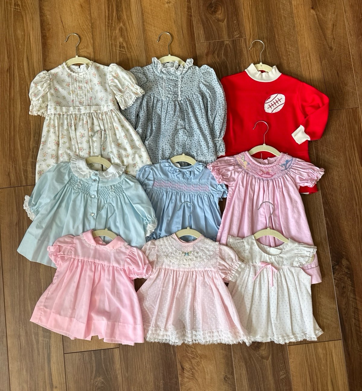 Vintage baby girls dresses bundle