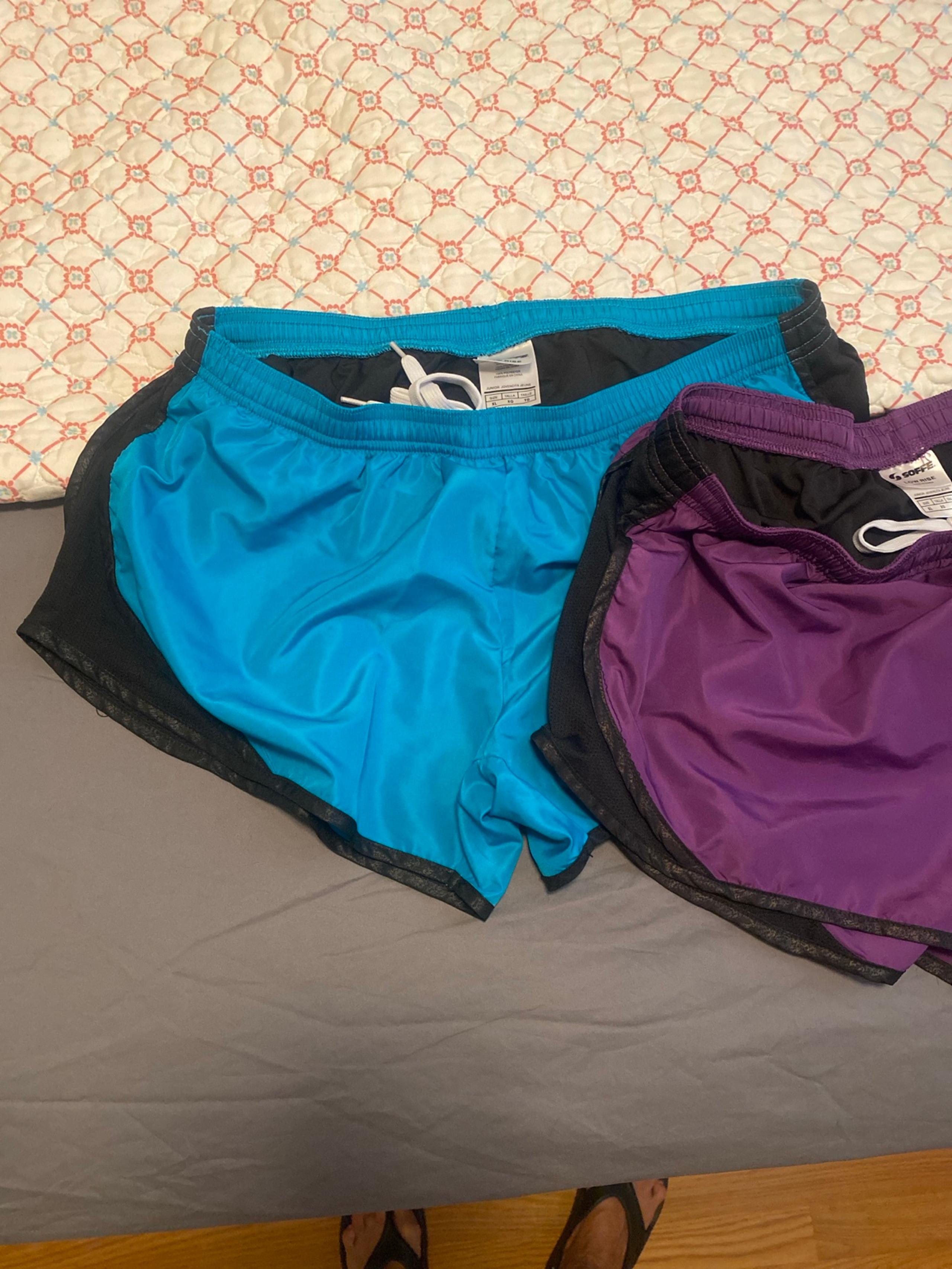 soffe running shorts low rise xl