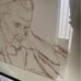 Modern Minimal Portrait Drawing