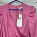 Wayf Mini Wrap Dress Hunter Jacquard Size XS NWT