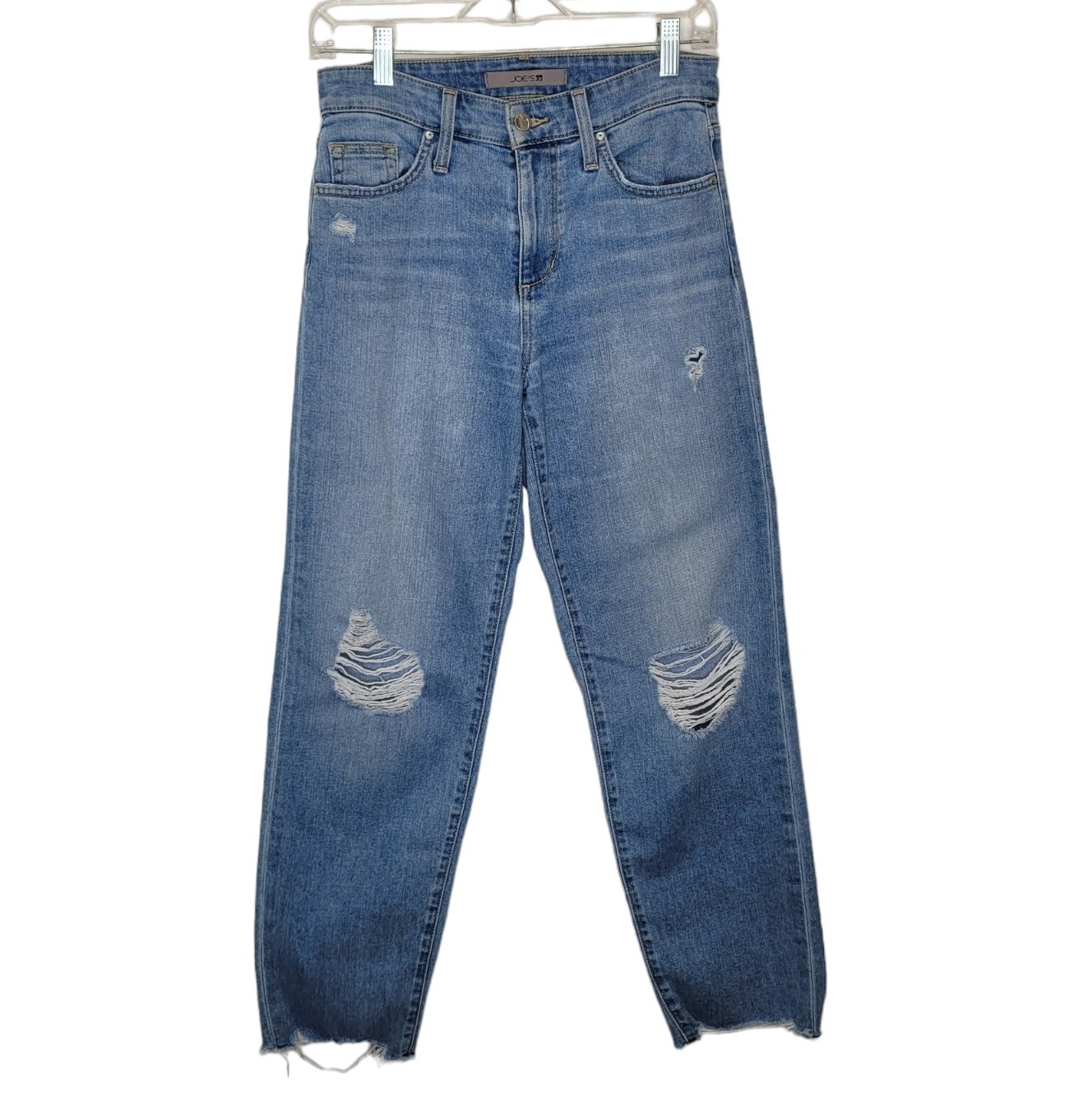 Joes Jeans The Niki Boyfriend Jeans 25 Destructed Wash