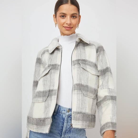 Rails cheyenne snow grey Jacket-XS