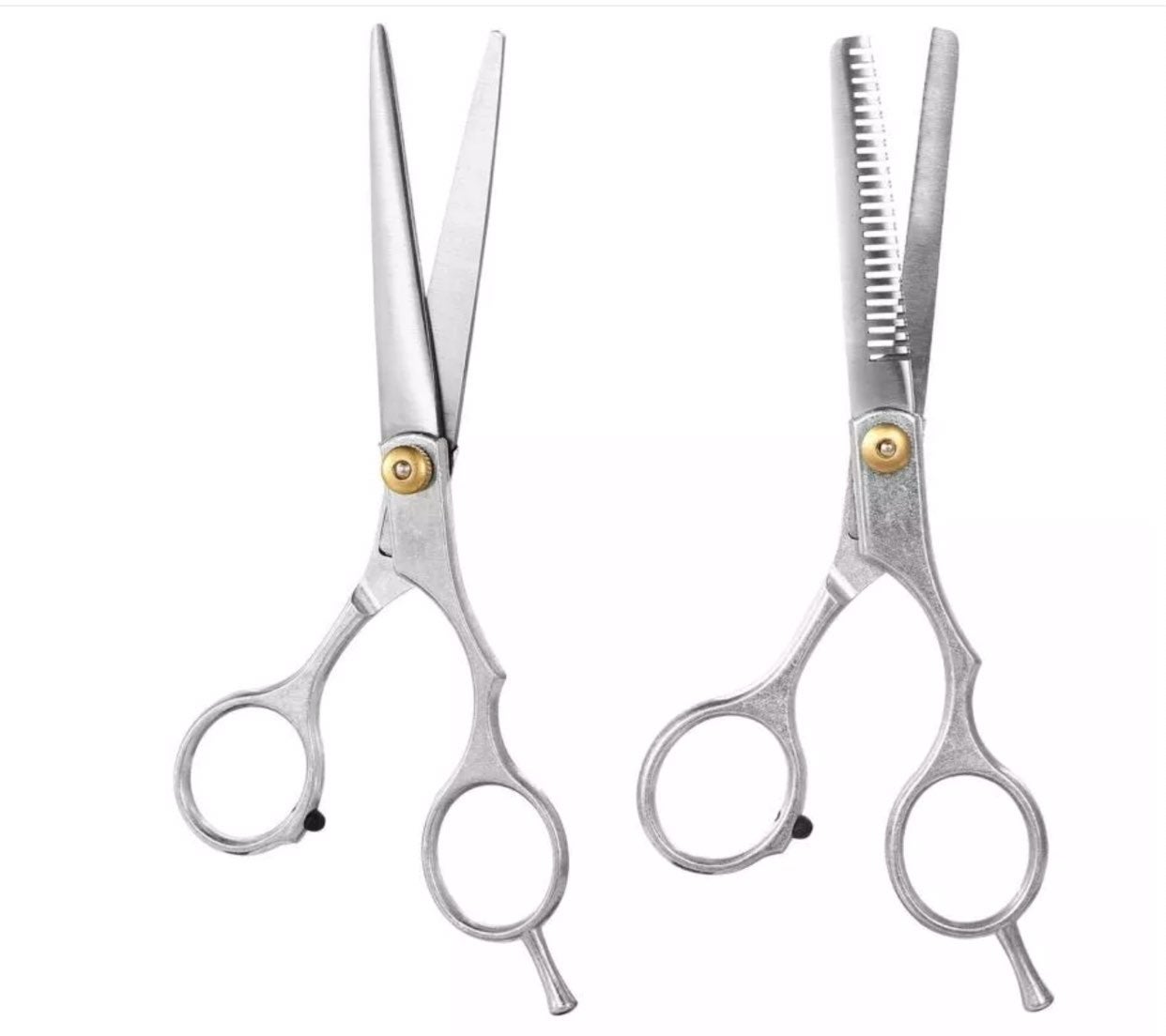 Professional salon hair cutting thinning