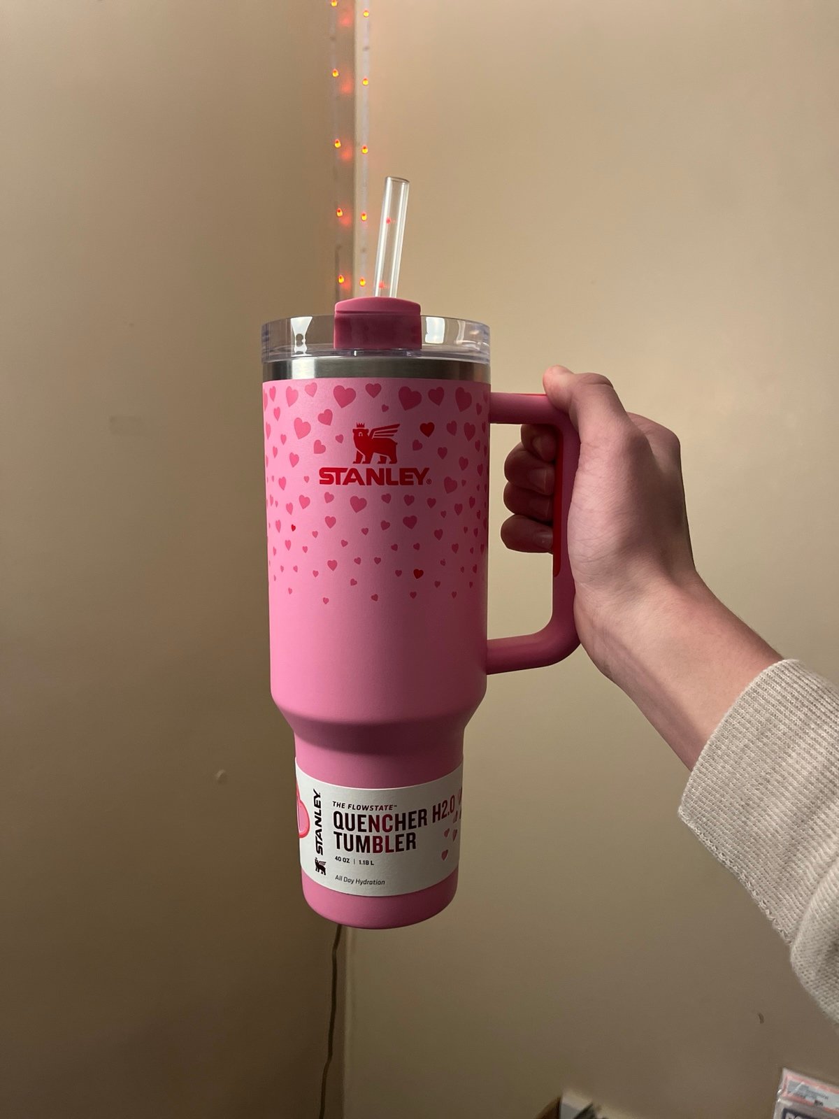 Stanley x Target Exclusive Valentines Day Flowstate Quencher 40oz Tumbler