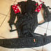 tula baby carrier free to grow with custom Minnie Mouse hood and padding