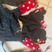 tula baby carrier free to grow with custom Minnie Mouse hood and padding