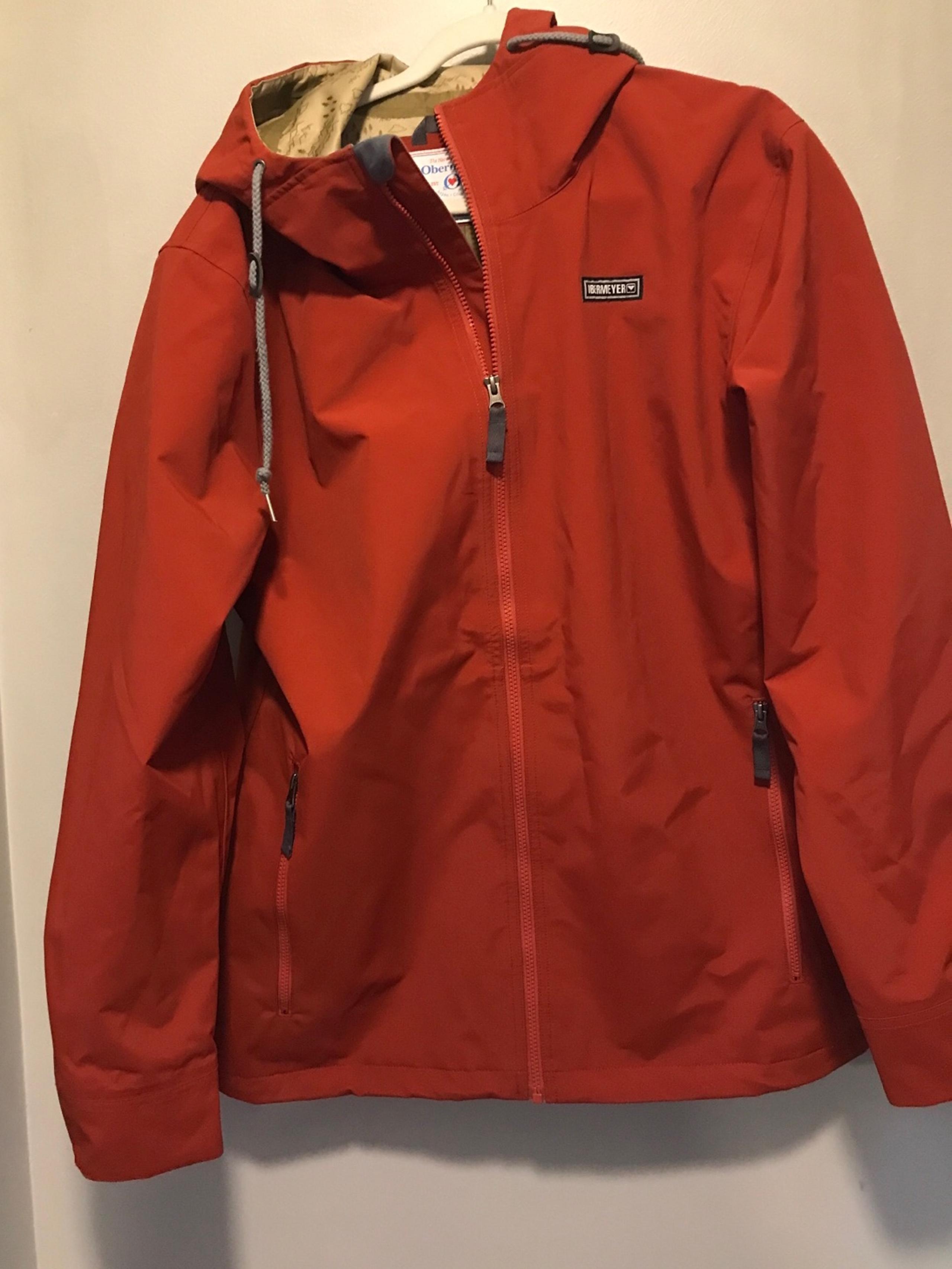 Mens Obermeyer hooded Shell Jacket no 4 large