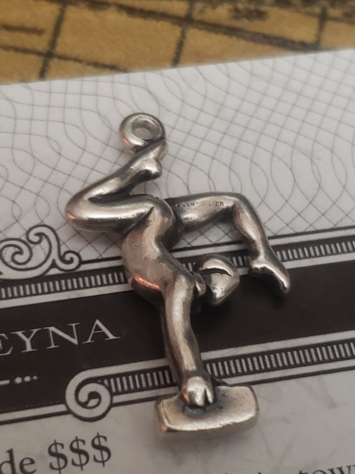 James Avery Retired gymnastics charm