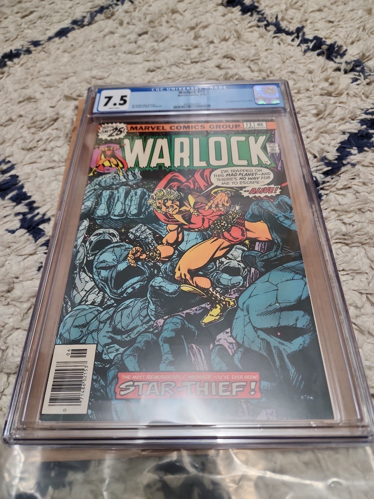 Warlock 13, 1976, CGC 7.5