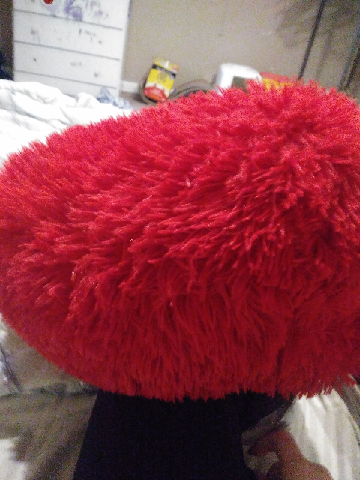 Furry pillow