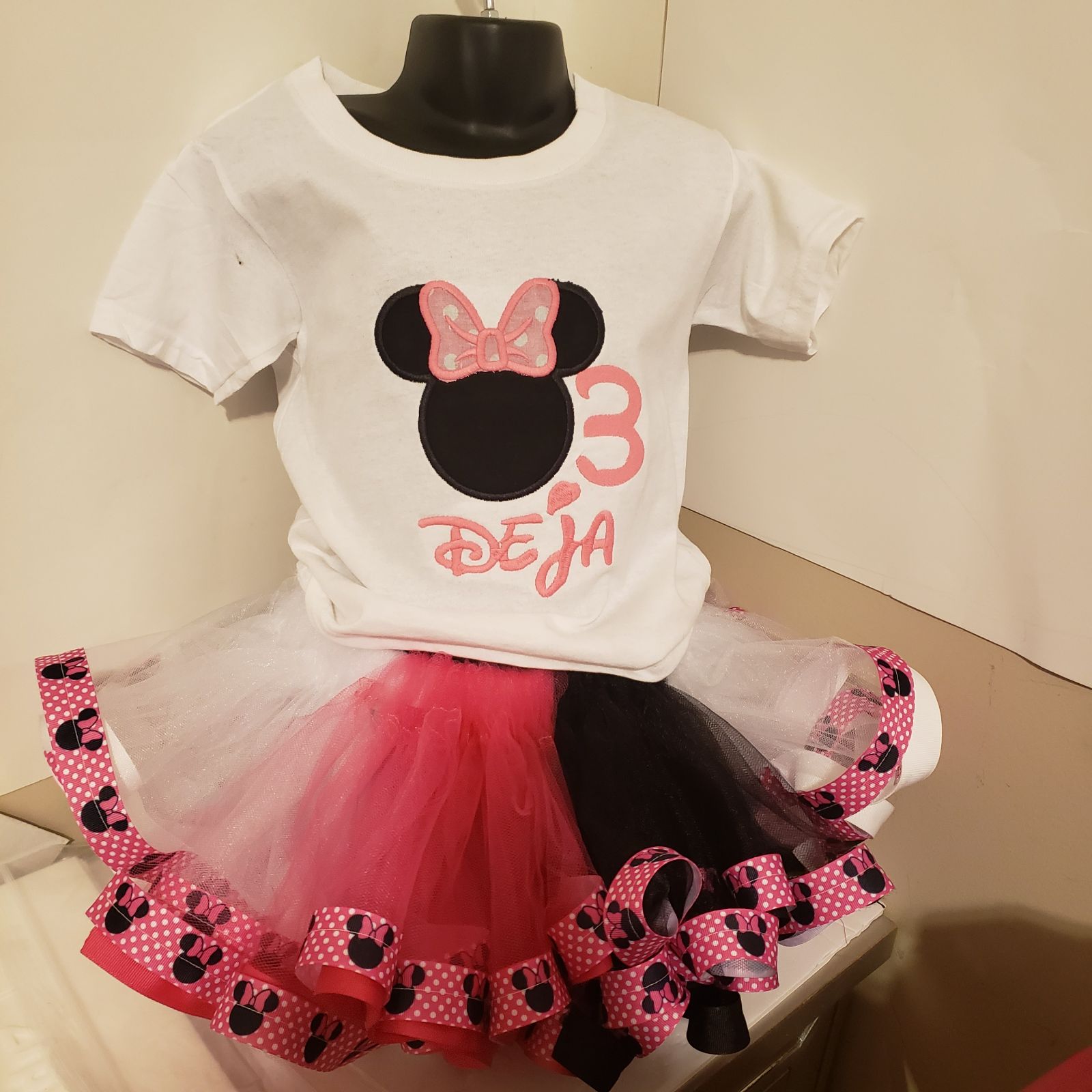 minnie mouse second birthday outfit