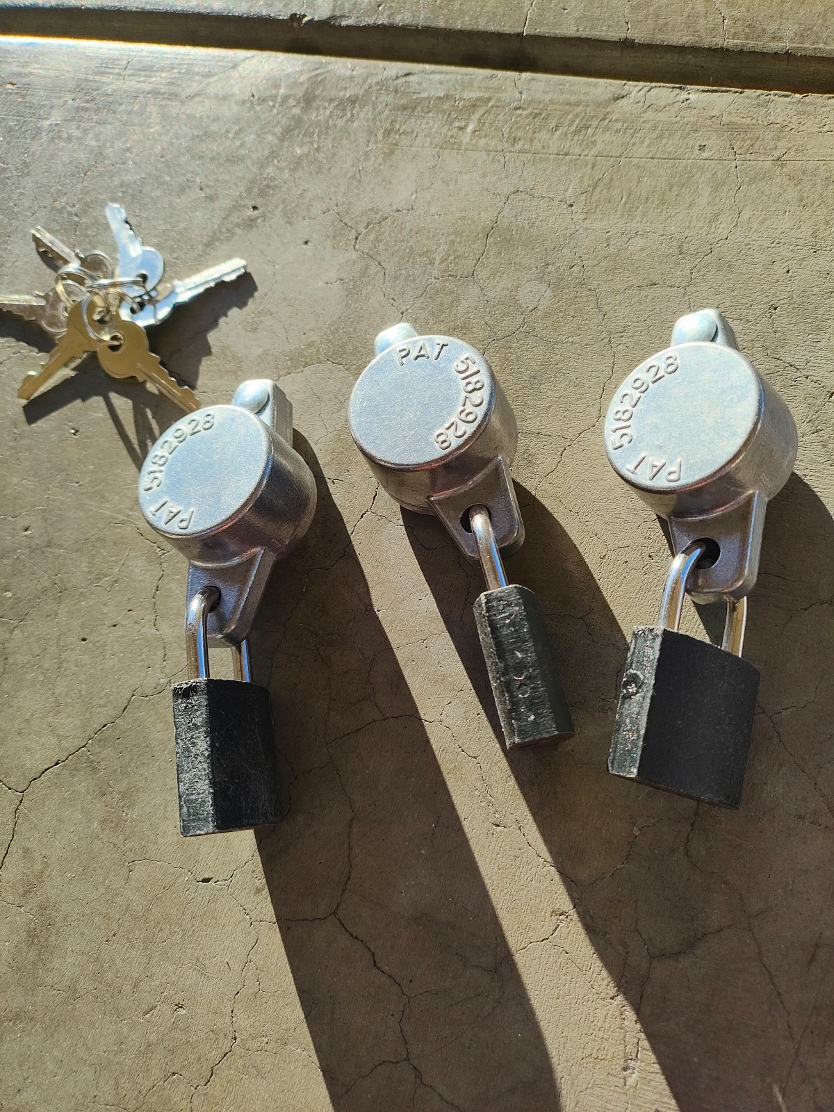 3 Hosebibb Faucet Locks Help Prevent Water Theft with 6 Keys