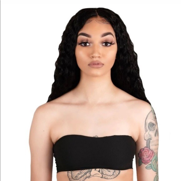 NEW Brazilian Deep Wave Front Lace Wig 1