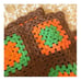 Granny Square Hand Made Afghan Throw