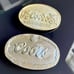 Vintage Coors Premium Brass Belt Buckle Set Of 2 ADOLPH COORS COMPANY 3.5”