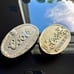Vintage Coors Premium Brass Belt Buckle Set Of 2 ADOLPH COORS COMPANY 3.5”