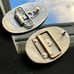 Vintage Coors Premium Brass Belt Buckle Set Of 2 ADOLPH COORS COMPANY 3.5”