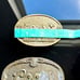 Vintage Coors Premium Brass Belt Buckle Set Of 2 ADOLPH COORS COMPANY 3.5”