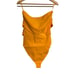 New Sandro Knit Bodysuit With Ring Details in Orange