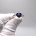 .925 Sterling Silver Trillion Cut Amethyst Cz Ring
