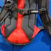 CAMELBAK RED BLACK HIKING CAMPING 2 POCKET HYDRATION HYDRO BACKPACK NO BLADDER
