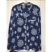 Soma Women's Snowflake Print Pajama Set Blue Size Large Winter Sleepwear