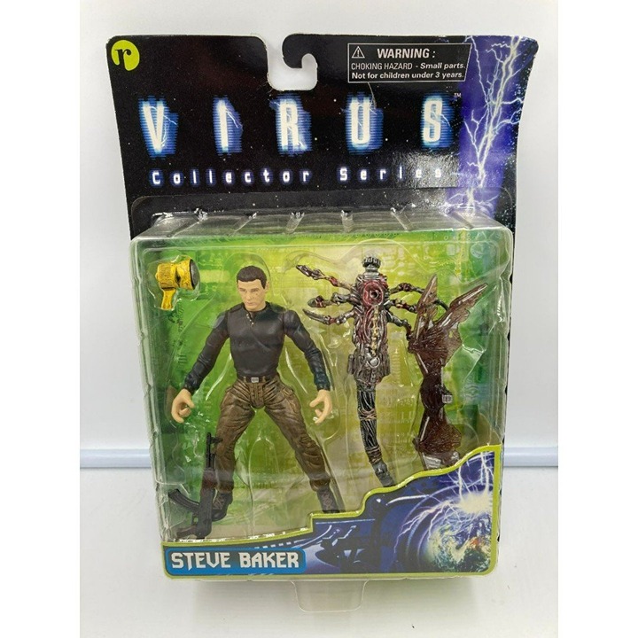 1998 ReSaurus VIRUS Steve Baker Action Figure