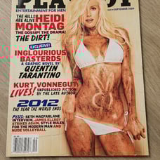 Playboy (September 2009) Heidi Montag Vonnegut Inglorourious Basterds