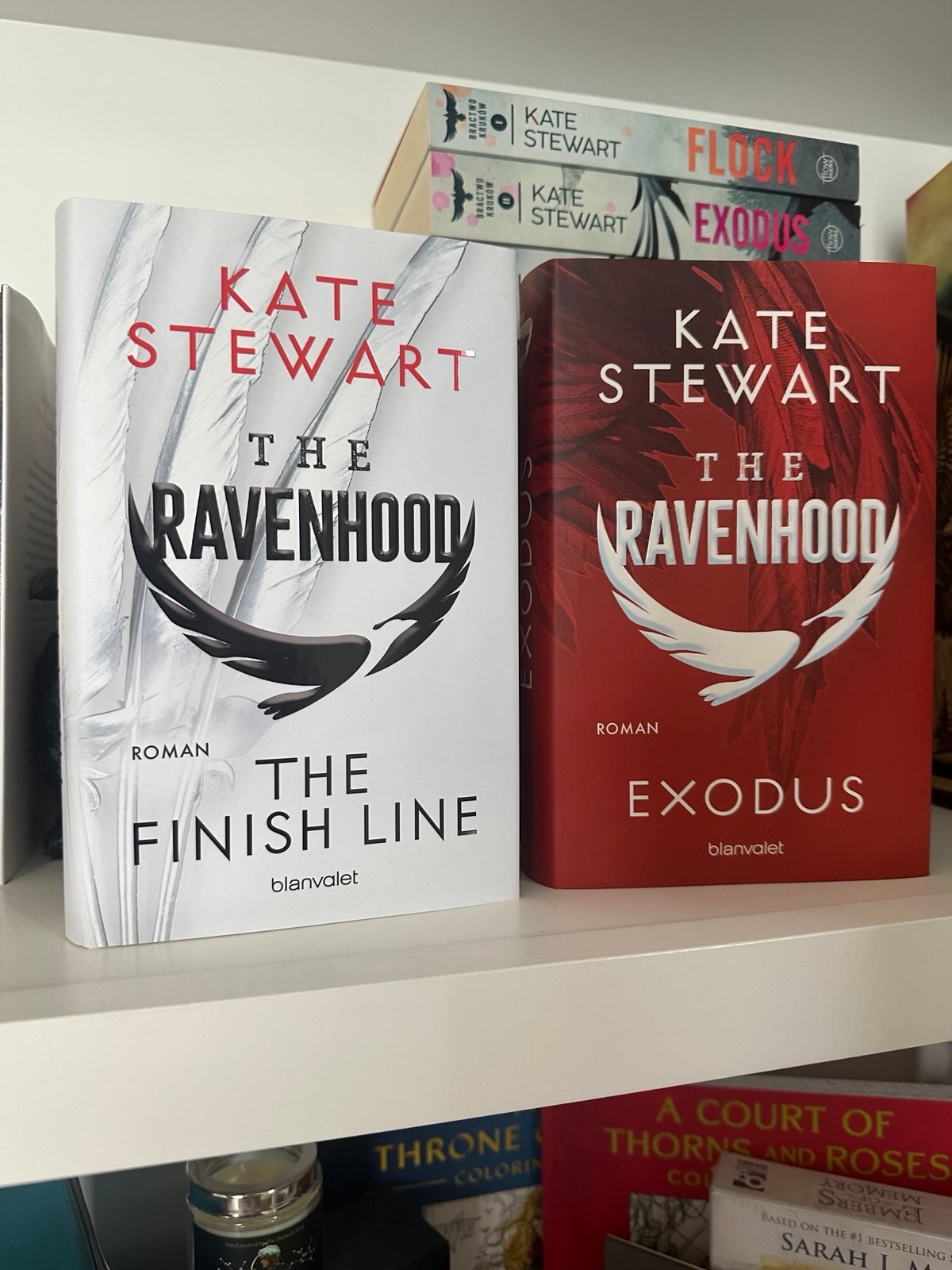 German special edition hardcover hardback Ravenhood series Kate Stewart