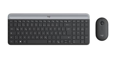 Logitech Slim Combo Wireless Keyboard & Mouse MK470