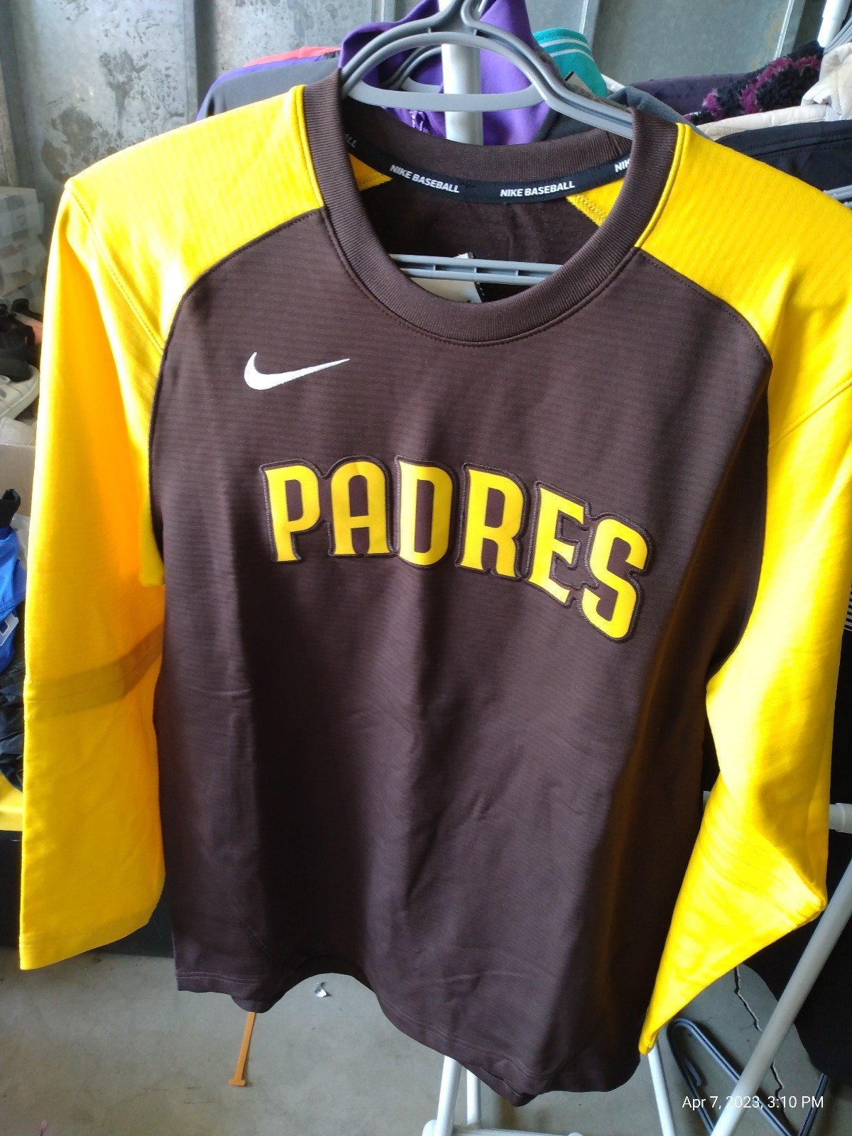 Nike baseball San Diego padres pullover