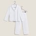 NWT. Zara Home White Cotton Pajama Shirt. Size S.