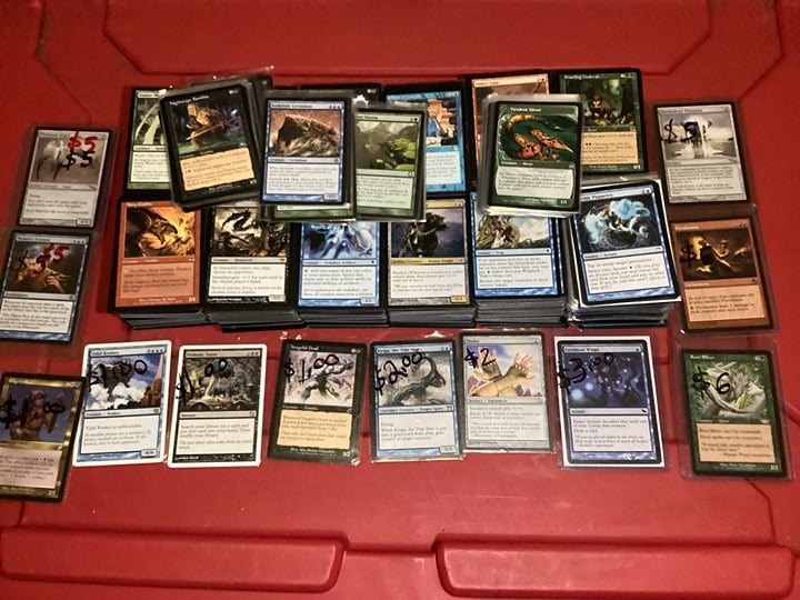 Over 1250 Magic the gathering card lot from the 2000s 2000-2009 No foils