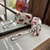 POUCH WRISTLET WITH CHERRY PRINT (COACH CZ470)